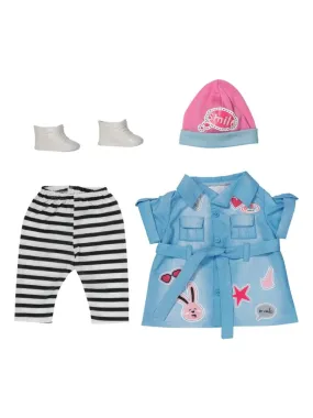 Baby born Deluxe Robe en Jean pour poupée de 43 cm - N/A