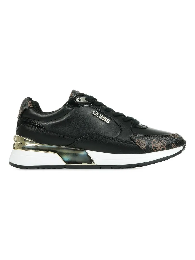 Baskets Guess Moxea Logo 4G - Noir