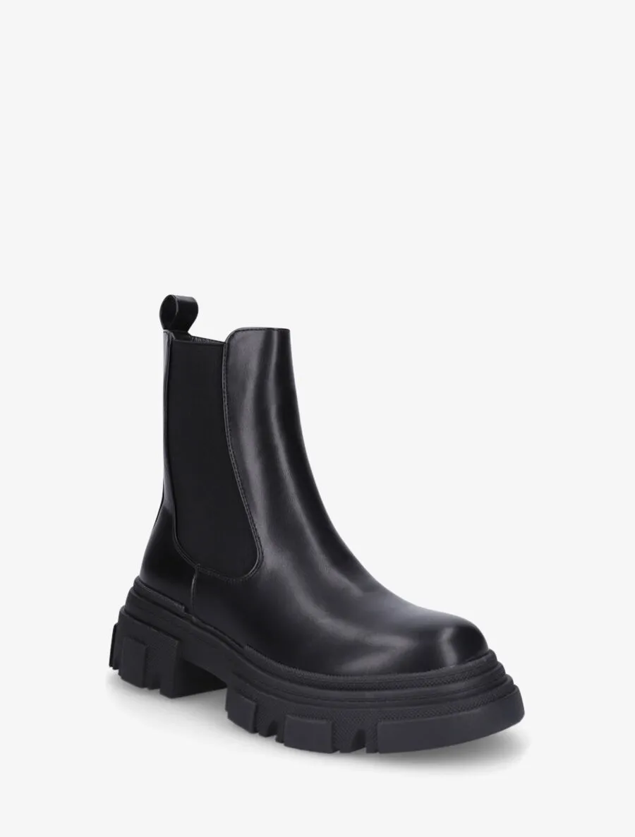 Bottines classiques élastiquées - Noir