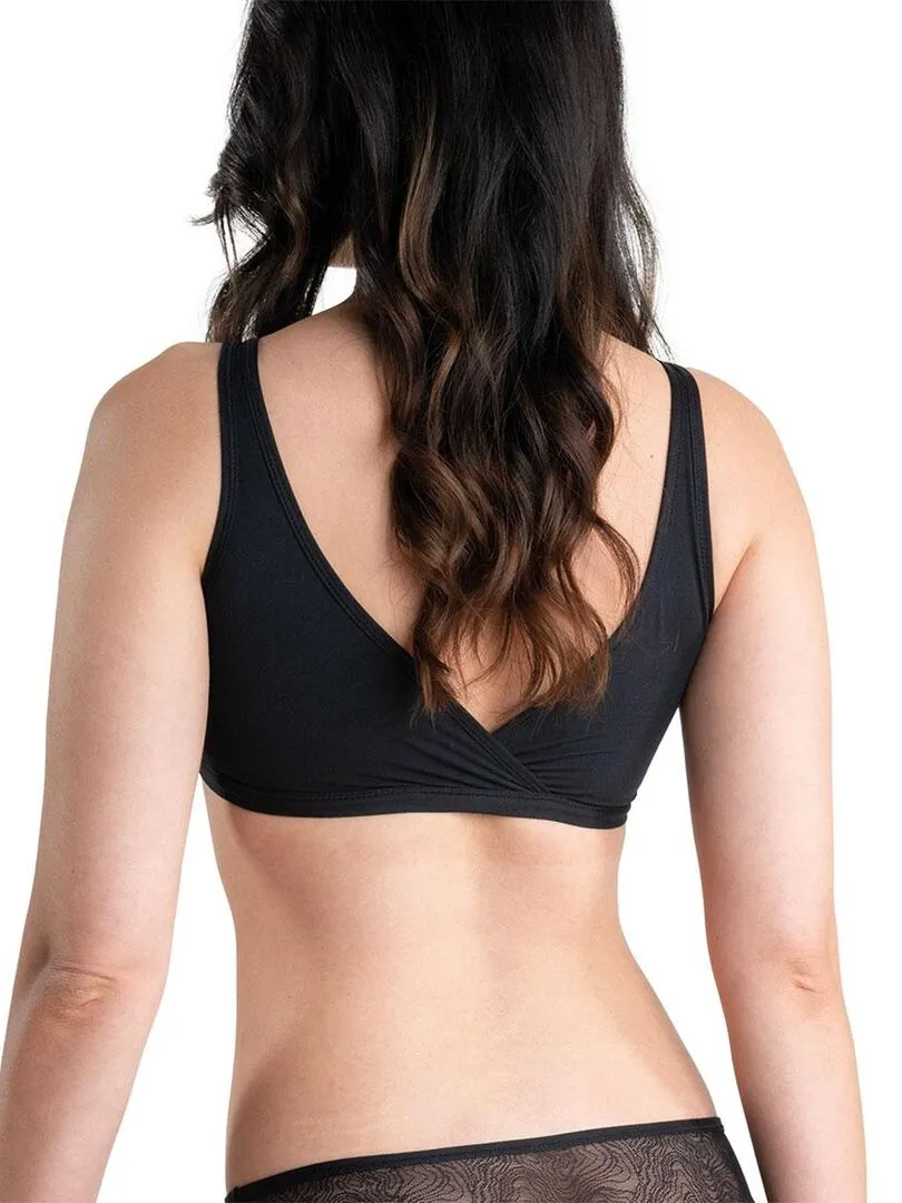 Brassière réversible femme Micro - Noir