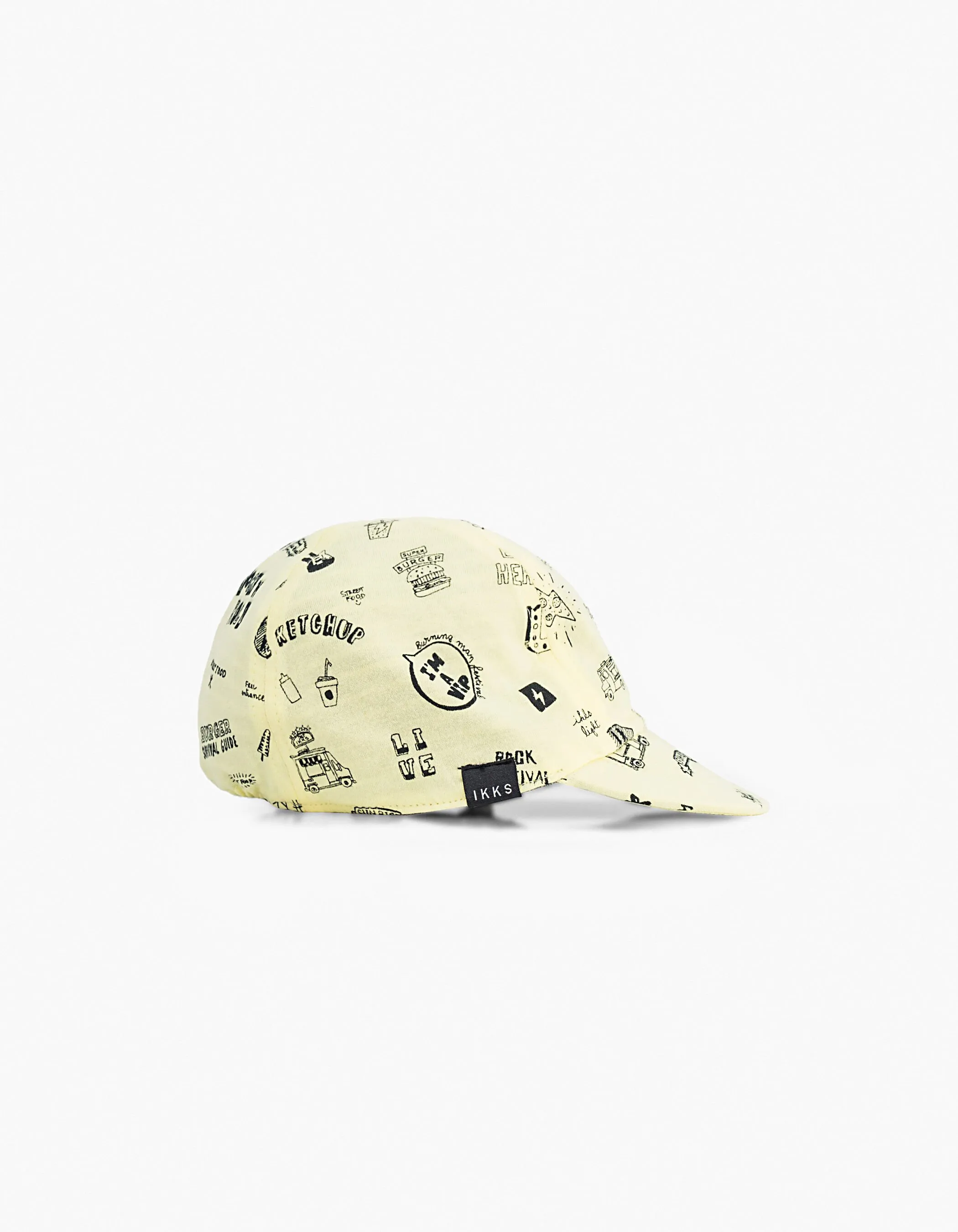 Casquette réversible jaune et grise bébé garçon 