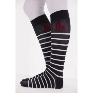 Chaussettes Duchesse SAINT JAMES x Pénélope Collections - Marine & Blanc