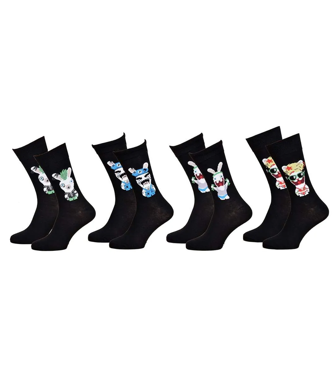 Chaussettes Pack HOMME LAPINS CRETINS Pack de 8 Paires 1120