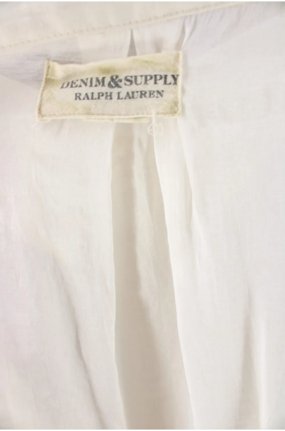 Chemise Denim Ralph Lauren / Vêtement occasion vintage friperie