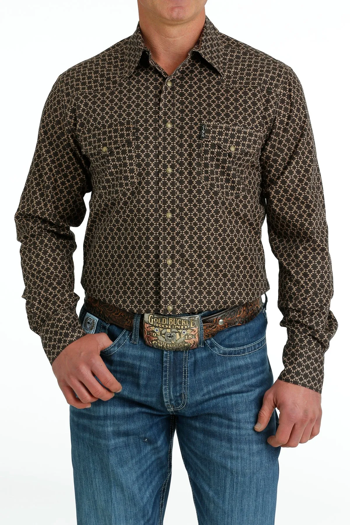 Chemise western homme Cinch | Horse Liberty | Sellerie en ligne