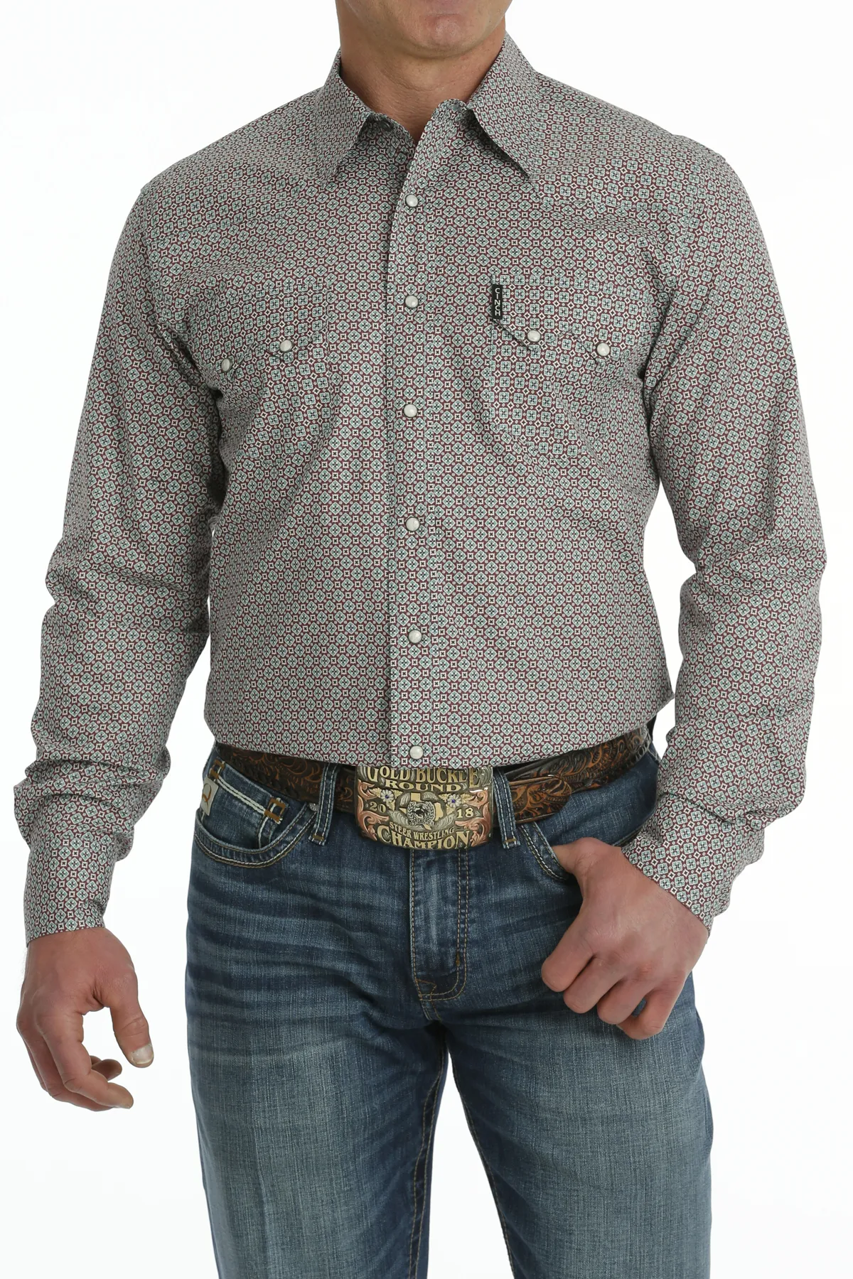 Chemise western homme Cinch | Horse Liberty | Sellerie western en ligne