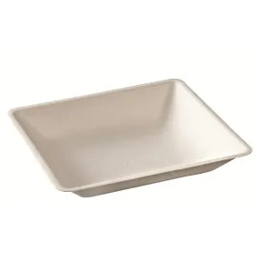 Coupelle bagasse blanche 13,5x12,5x2,5cm - par 500