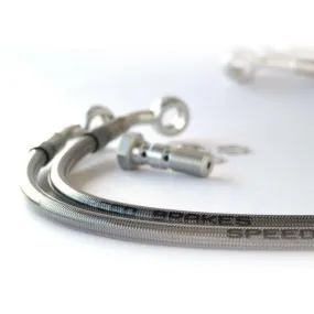 Durite d'embrayage d'aviation SPEEDBRAKES inox/raccord titane Suzuki SV 1000 S