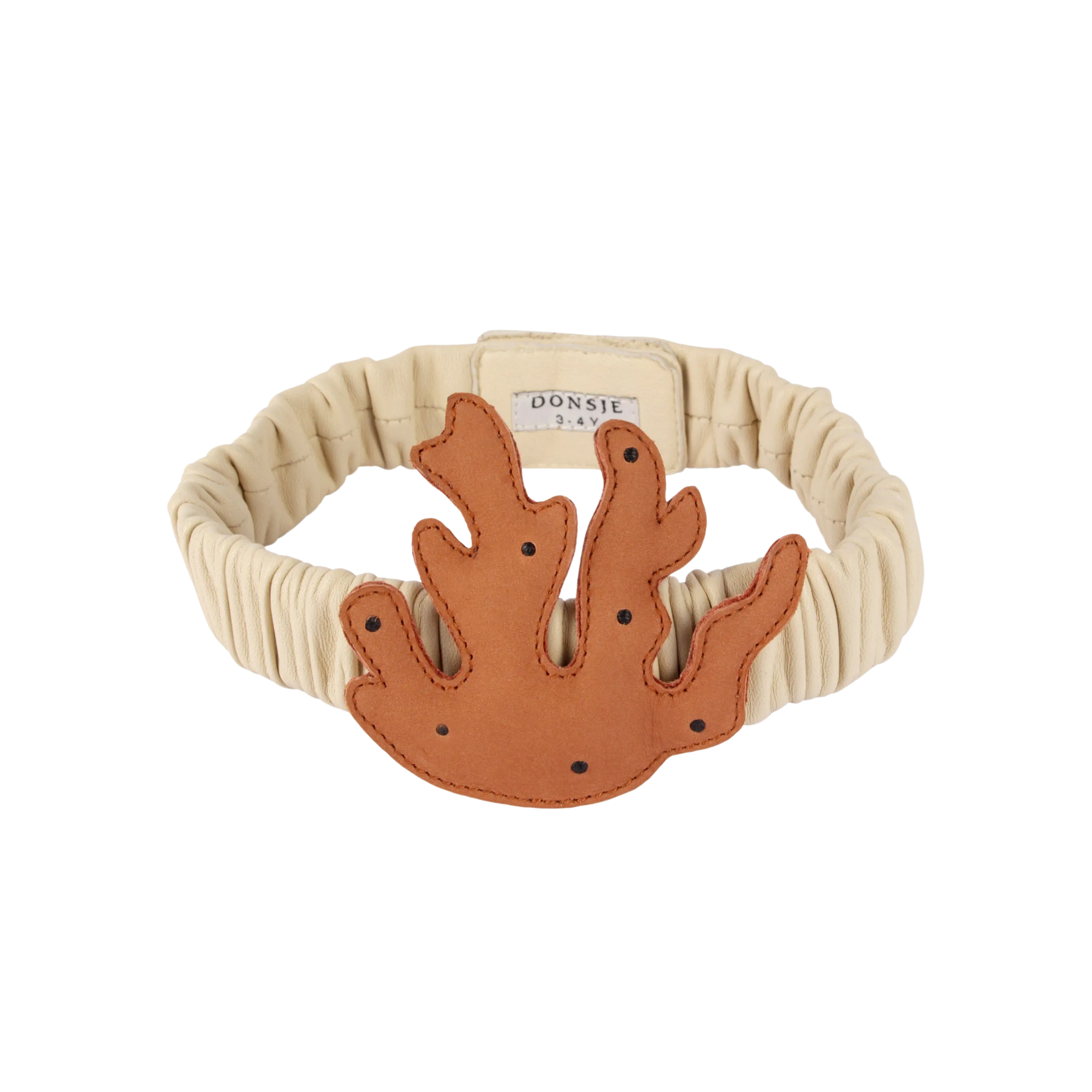 Ella Belt | Coral | Walnut Nubuck