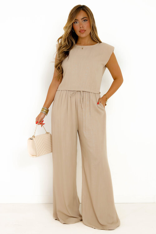Ensemble Top Epaulettes + Pantalon