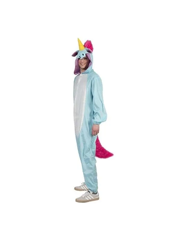 Faites sensation avec le déguisement de licorne bleue pour adultes