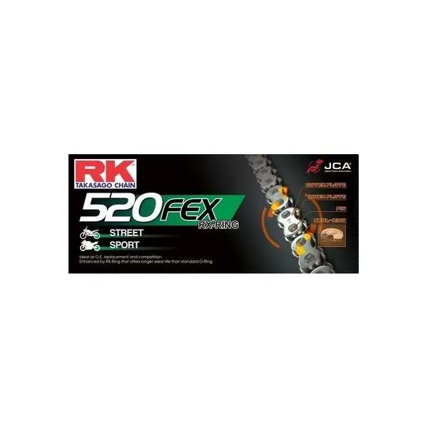 KIT CHAINE FE 525.OUTLAW S '08/10 14X38 RX/XW.SR