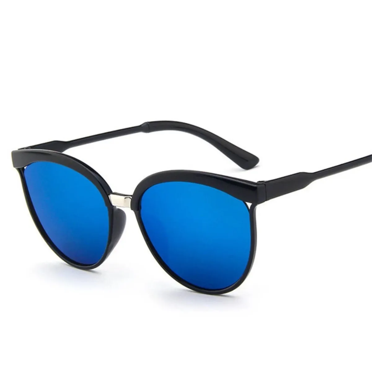 Lunette Aviateur Femme De Soleil Verre Bleu - Mon Aviateur