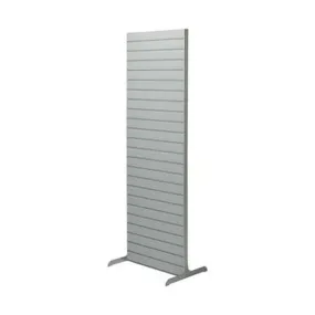 Panneau rainuré mobile flexislot construct-straight blanc ral 9016
