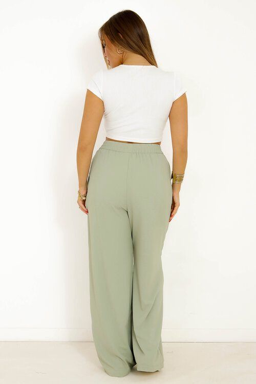 Pantalon Ample Fluide + Poches