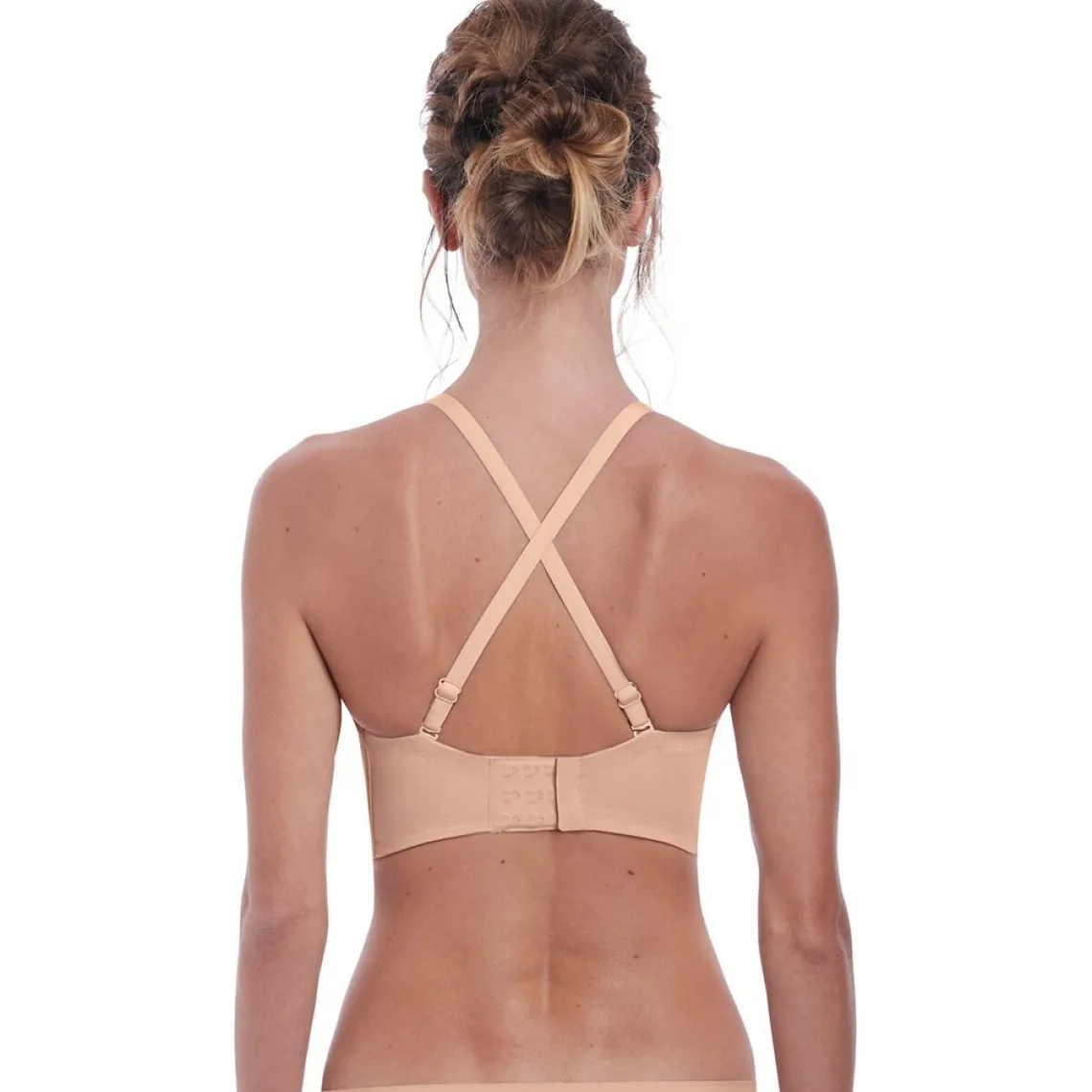 Soutien-gorge bandeau armatures Fantaisie AURA Natural beige | 3 Suisses