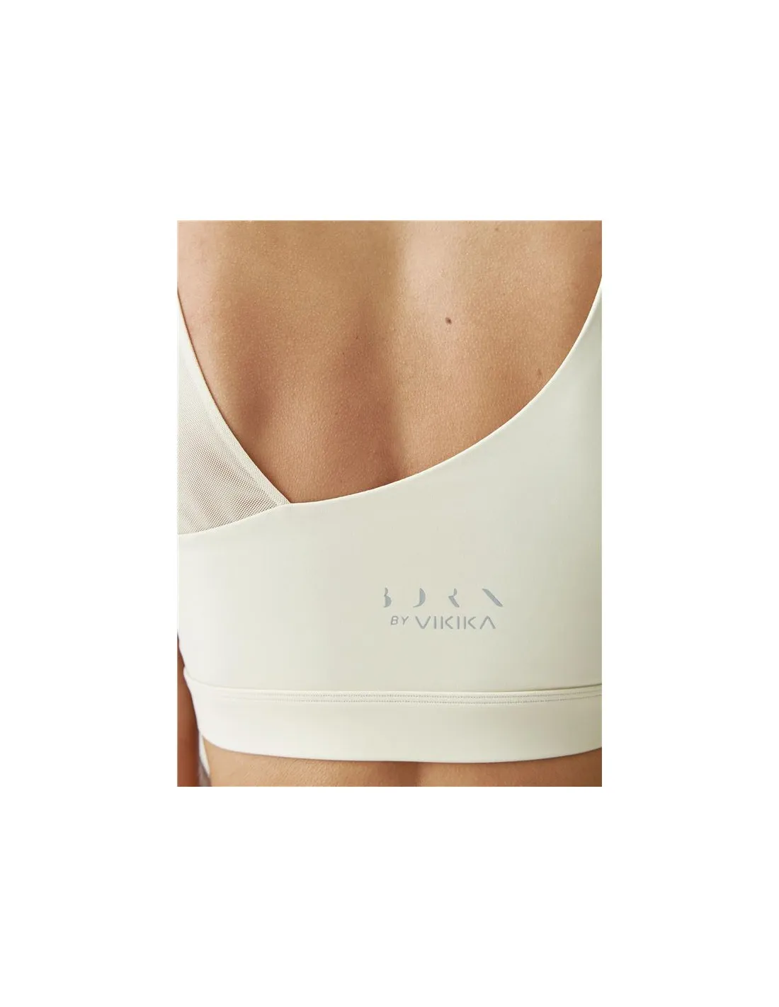 Soutien-gorge de sport Born Living Yoga Aura Ivory Femmes