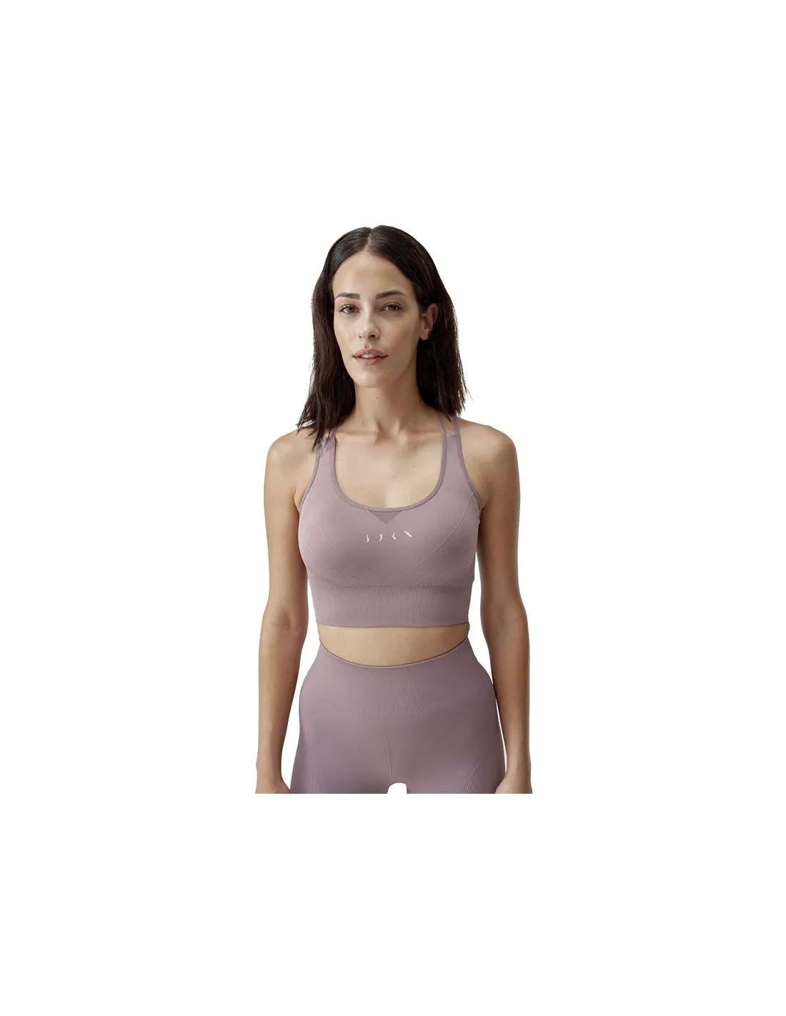 Soutien-gorge de sport Born Living Yoga Keren Lilas Femme