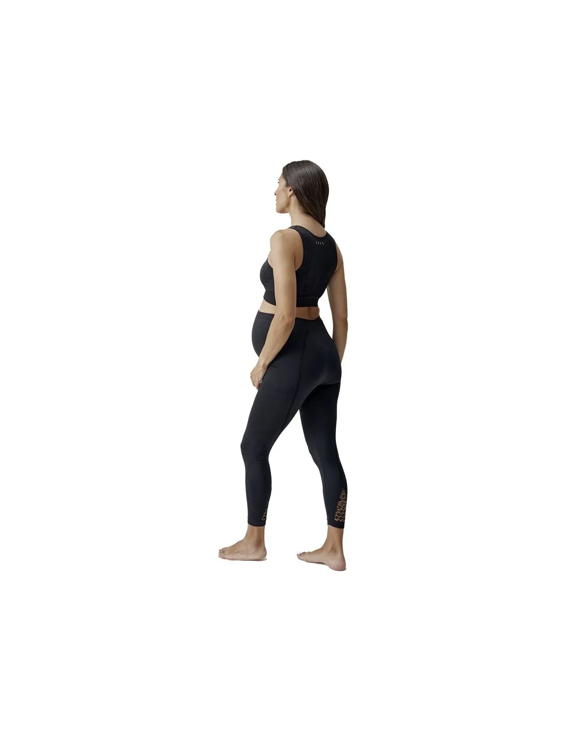 Soutien-gorge de sport Born Living Yoga Mum Noir Femmes