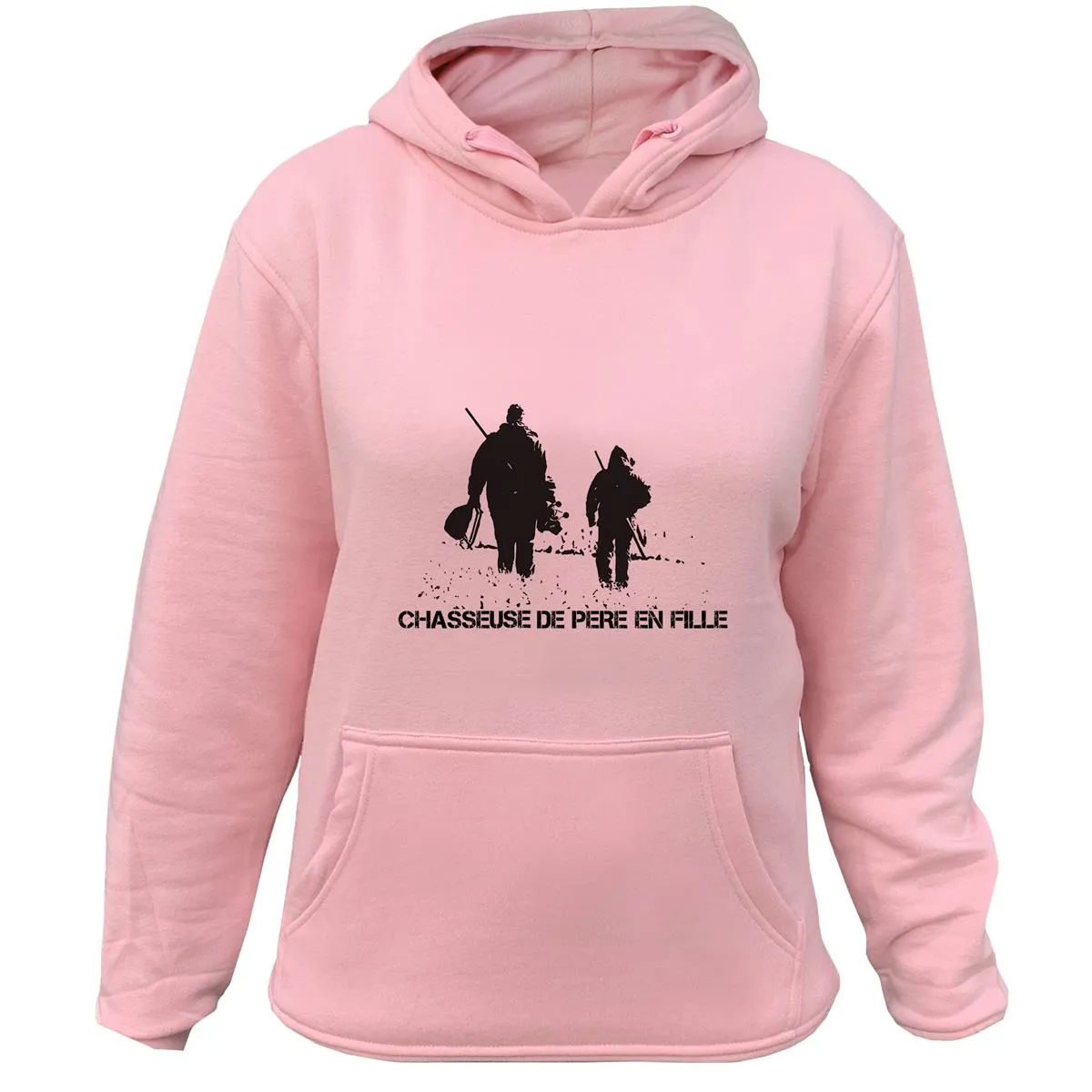 Sweat de chasse Femme – Chasseuse de père en fille