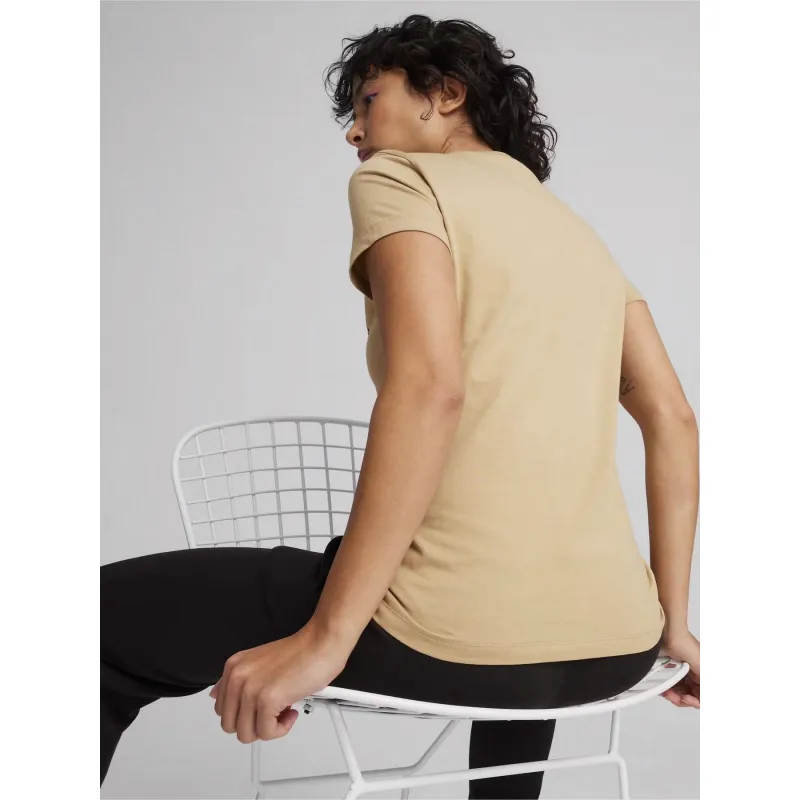 T-shirt essential animal beige femme - Puma | wimod