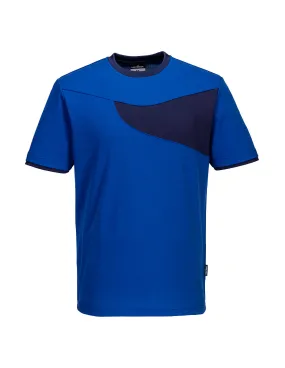 T-shirt PW2 M/C - XL - Bleu royal/Marine - PORTWEST - - PW211RNAXLPORTWEST