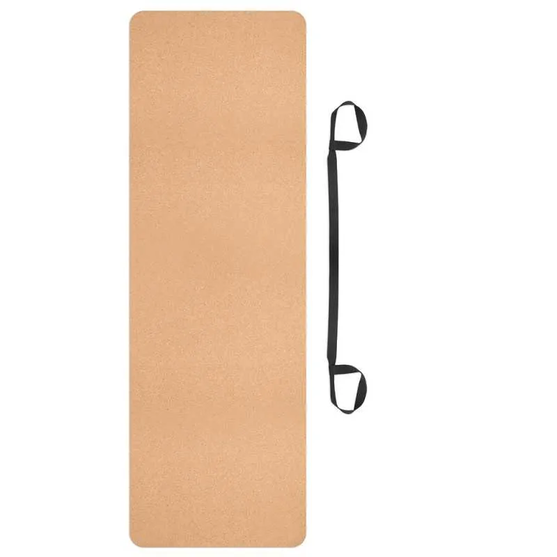 Tapis de yoga personnalisé en liège "Savana"