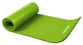 Tapis en mousse petit - 190x60x1 5cm (Yoga - Pilates - sport à domicile) - Couleur : VERT CITRON