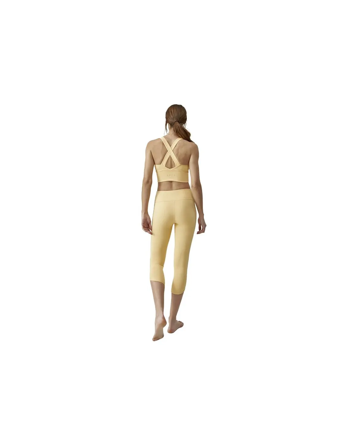 Top de sport Born Living Yoga Awat Yellow Sorbet