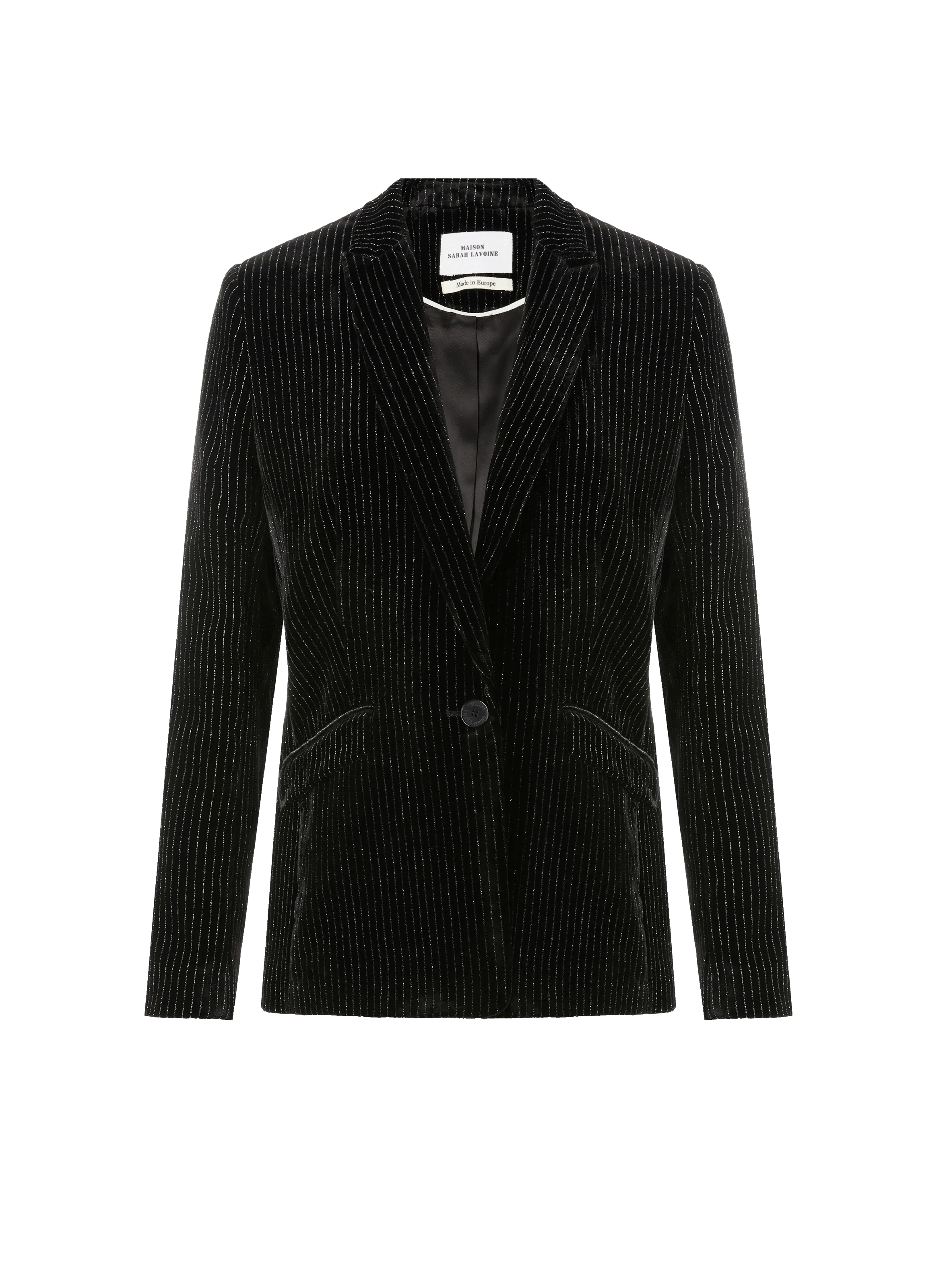 VESTE DIANE AVEC RAYURES MéTALLISéES - MAISON SARAH LAVOINE pour FEMME | Printemps