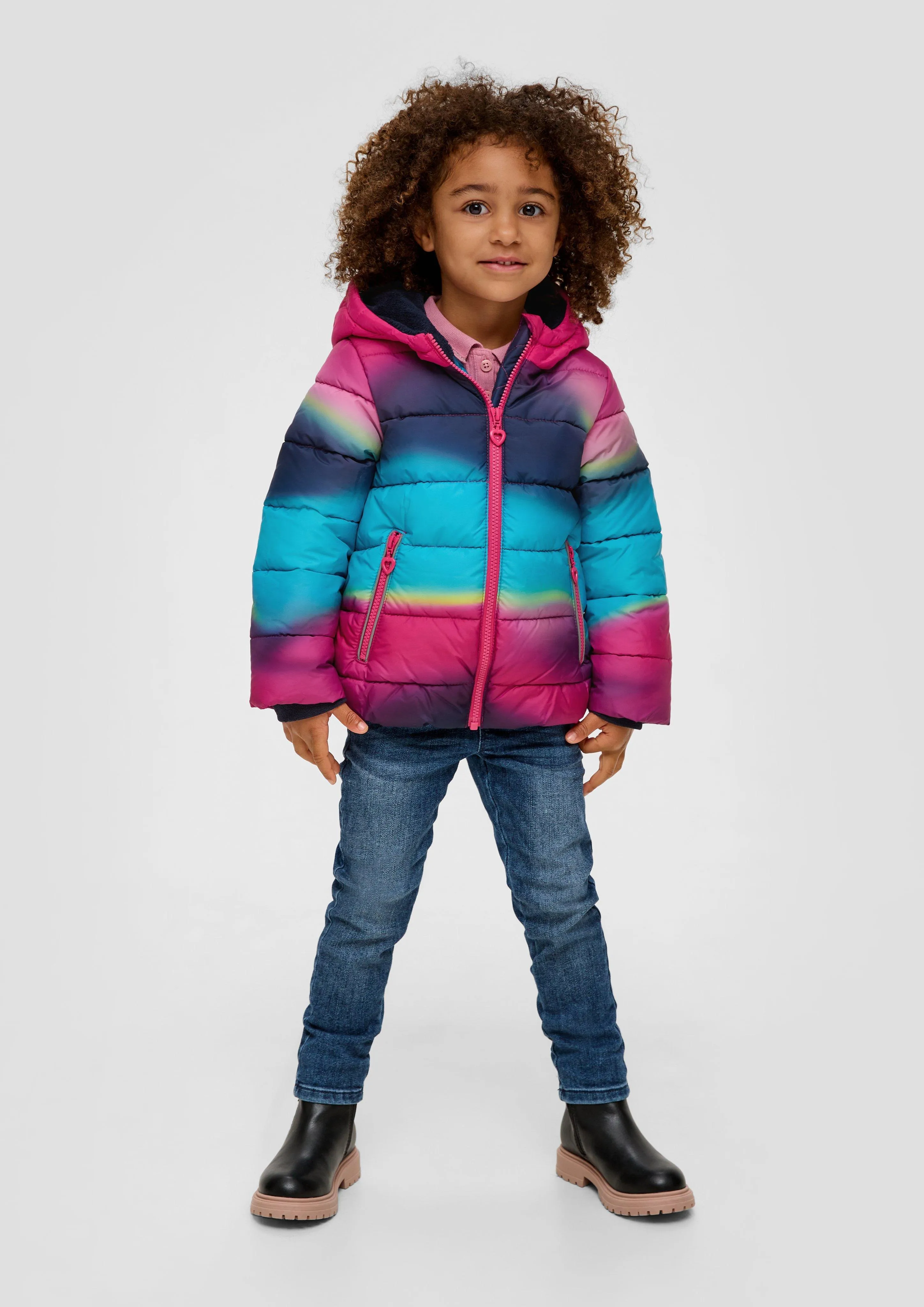 Veste à imprimé réfléchissant